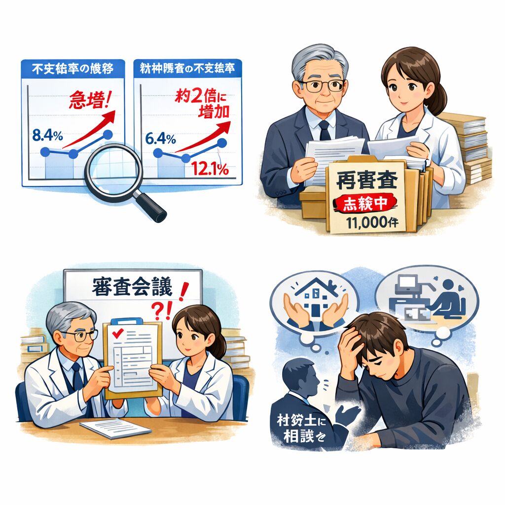 厚生労働省の調査報告書と障害年金再審査開始