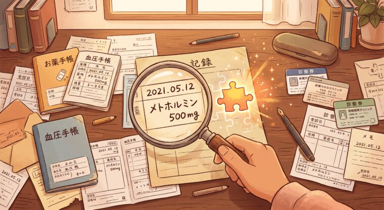 障害年金の初診日を証明する手掛かりとなる資料